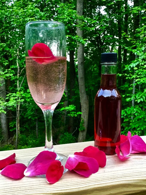 RED ROSE CARDAMON SYRUP